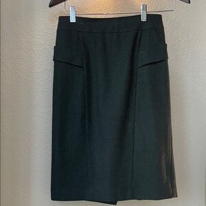 Ann Taylor Classic Black Pencil Skirt